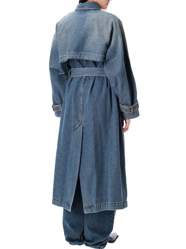 BREKKA DENIM TRENCH - ISABEL MARANT - BALAAN 2