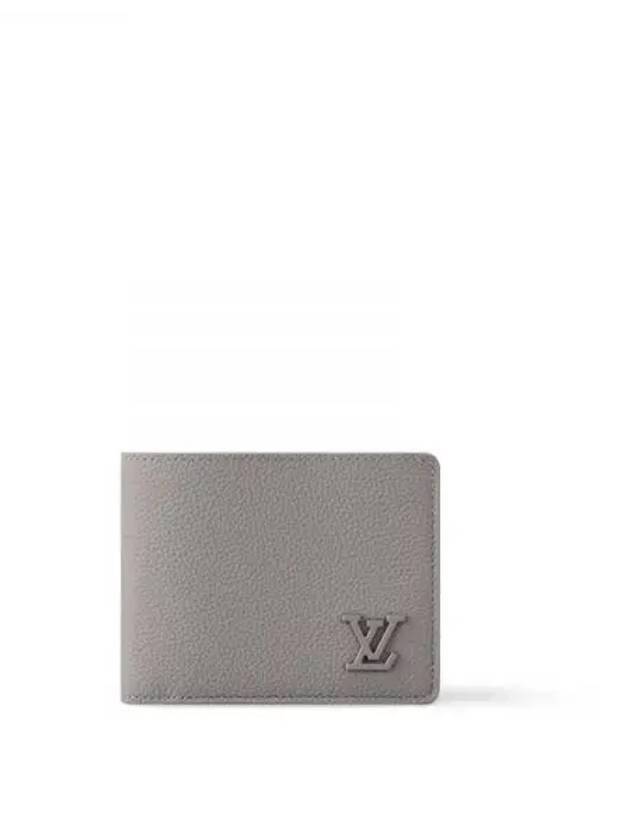 Multiple LV Aerogram Half Wallet Grey - LOUIS VUITTON - BALAAN 2