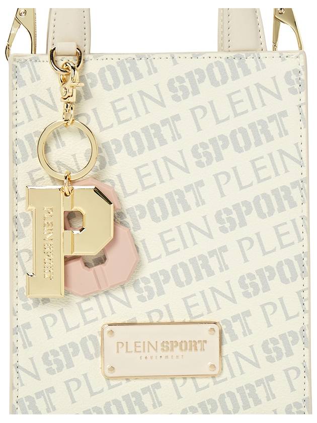 s Logo Tote Bag Ivory - PHILIPP PLEIN SPORT - BALAAN 9