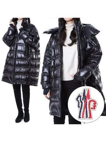 ROCHELAIRS Goose down volume hood long padded jumper 1C00002 539JH 999 - MONCLER - BALAAN 1