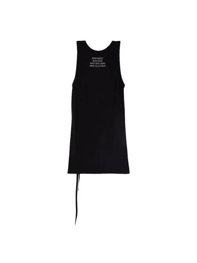 SEVA Back Printing Strap Sleeveless 2301WJTO2017FA045 099 - ANN DEMEULEMEESTER - BALAAN 2