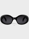 Eyewear Triomphe Acetate Sunglasses Black - CELINE - BALAAN 3