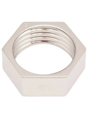 bolt and nut ring palladium - MAISON MARGIELA - BALAAN 1