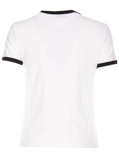 Kenzo Stretch Cotton T-Shirt With Logo Print - KENZO - BALAAN 2