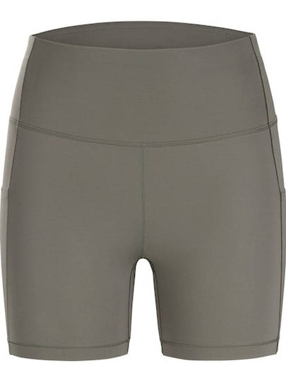 Women's Essent High Rise Shorts 5 Inches Green - ARC'TERYX - BALAAN 2