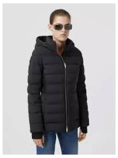 New Bridge Short Goose Down Jacket Navy - BURBERRY - BALAAN 2