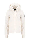 Classic Bunny Zip Up Hoodie White - MOOSE KNUCKLES - BALAAN 6