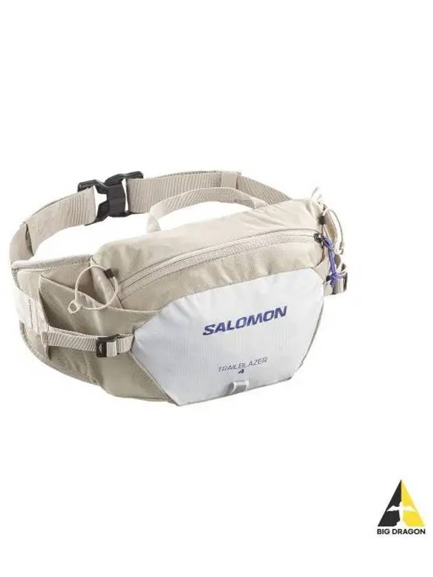 Trailblazer Belt Vintage Khaki Glacier Gray LC2183900 - SALOMON - BALAAN 1