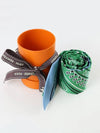 Eperon D'Or Bandana Twilly Scarf Green - HERMES - BALAAN 5