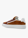 Gancini Low Top Sneakers Brown - SALVATORE FERRAGAMO - BALAAN 6