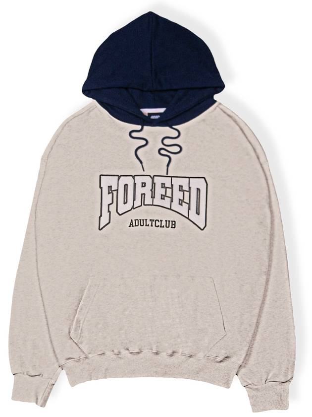 OVERFIT ADULT CLUB COLOR HOOD OATMEAL - FOREEDCLUB - BALAAN 2