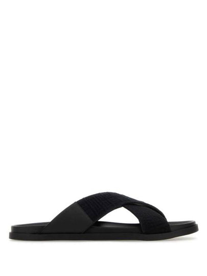 Cross Webbing Strap Sandals Black - GIVENCHY - BALAAN 2