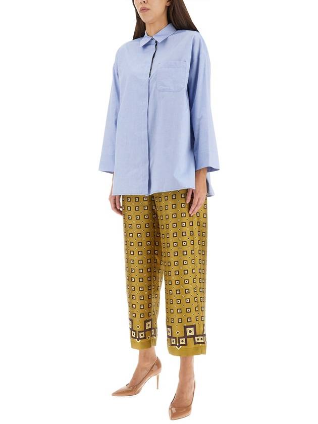 Shirt 2391160839600 001 AZZURRO - S MAX MARA - BALAAN 3