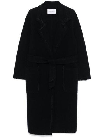 Long Wool Single Coat Black - MAX MARA - BALAAN 1