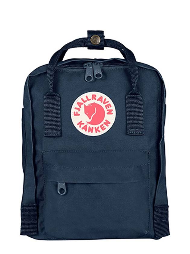 Kanken Logo Mini Backpack Navy - FJALL RAVEN - BALAAN 1