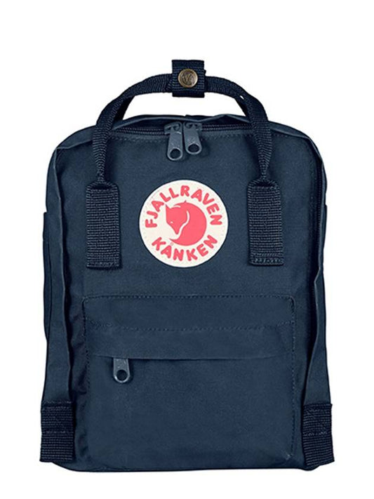 Kanken logo mini backpack navy - FJALL RAVEN - BALAAN 1