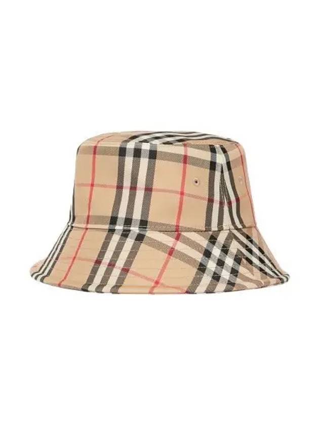 Vintage Check Technical Bucket Hat Beige - BURBERRY - BALAAN 2