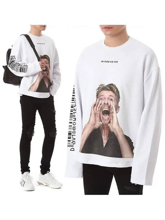 BOWIE barcode print sweatshirt NUS19294 001 - IH NOM UH NIT - BALAAN 1