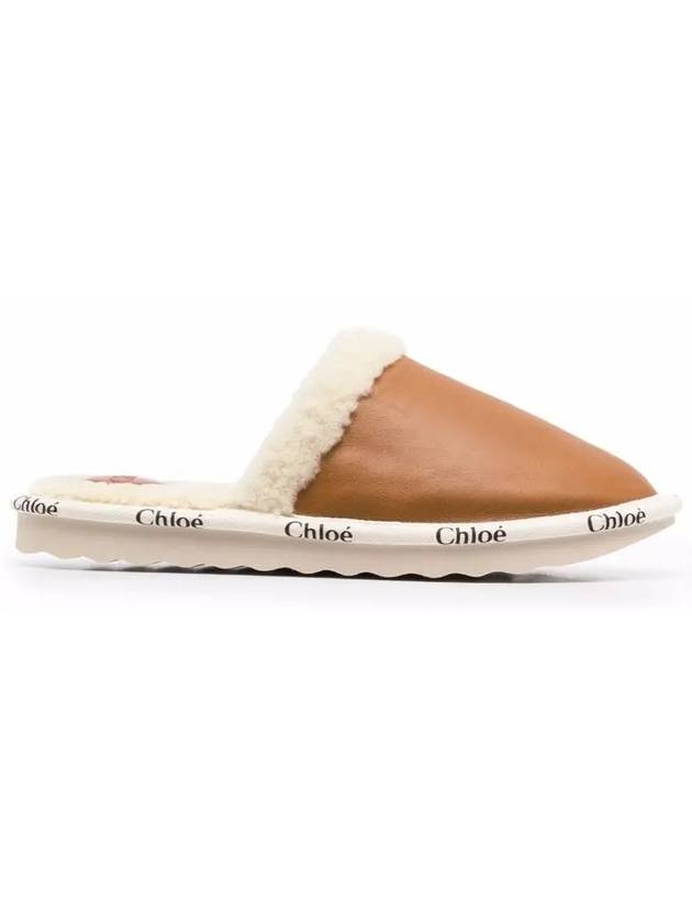 Woody House Slippers Luminous Ocher Brown - CHLOE - BALAAN 3