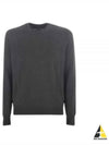 Crew Neck Cashmere Knit Top Grey - MAISON MARGIELA - BALAAN 2