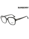 Eyewear Isabella Square Eyeglasses Black - BURBERRY - BALAAN 2