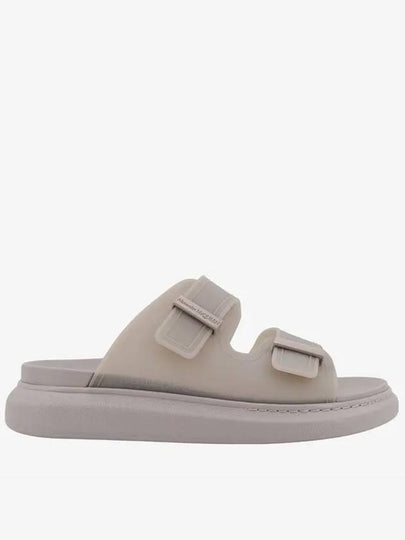 Hybrid Rubber Slippers Grey - ALEXANDER MCQUEEN - BALAAN 2