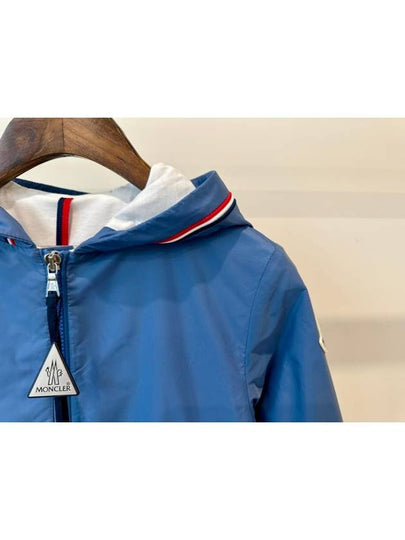 Kids GRANDUC Windbreaker Jacket Blue Boys 8 10A - MONCLER - BALAAN 2