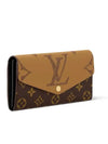 Sarah Monogram Reverse Long Wallet Brown - LOUIS VUITTON - BALAAN 3