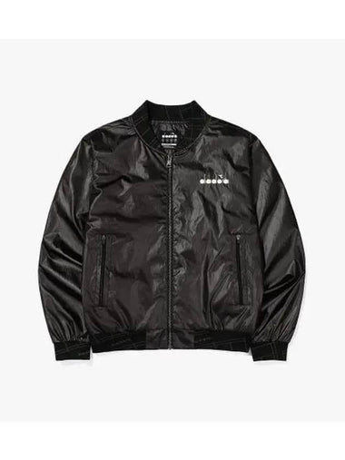 Diadora Tennis Woven Bomber Jacket BLACK - DIADORA - BALAAN 1