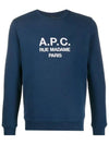 Men's Rufus Sweatshirt Navy - A.P.C. - BALAAN 2