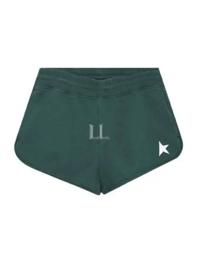 Star Collection White Star Green Diana Shorts Green - GOLDEN GOOSE - BALAAN 2