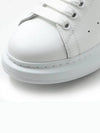 Oversized Low Top Sneakers White - ALEXANDER MCQUEEN - BALAAN 7