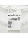 Logo Patch Short Sleeve T-Shirt White - ACNE STUDIOS - BALAAN 7