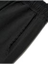 MET linen wide banding pants black - METAPHER - BALAAN 8