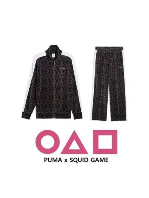 Squid Game T7 Iconic Track Jacket Black - PUMA - BALAAN 2