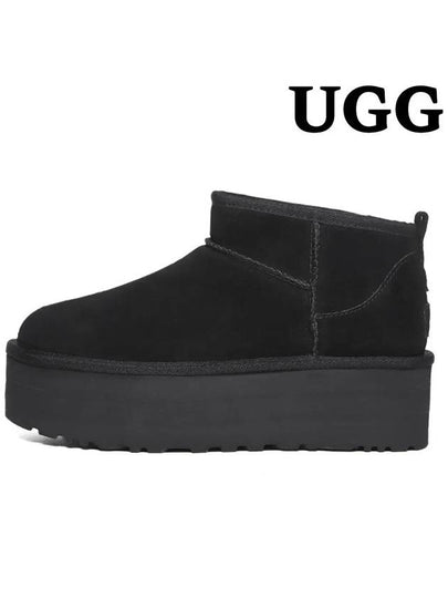 Classic Ultra Mini Platform Winter Boots Black - UGG - BALAAN 2