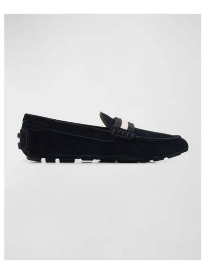 Kansan Suede Driving Shoes Black - BALLY - BALAAN 2