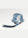 Men's LV Play Monogram Aquagarden Bucket Hat Blue - LOUIS VUITTON - BALAAN 3