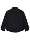 Embroidered Logo Long Sleeve Shirt Black - JACQUEMUS - BALAAN 3