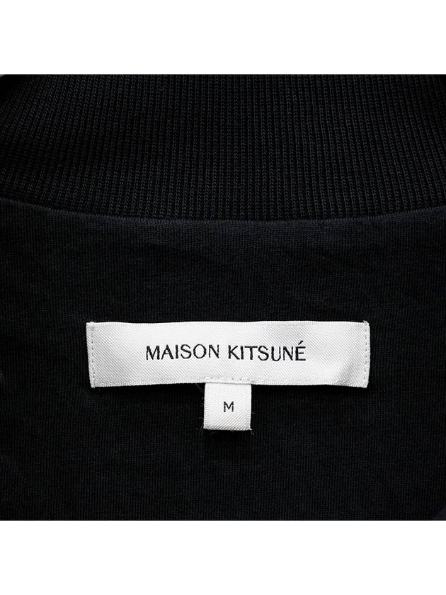 Fox Head Half Zip Up Black MM00314KM0001 P199 - MAISON KITSUNE - BALAAN 4