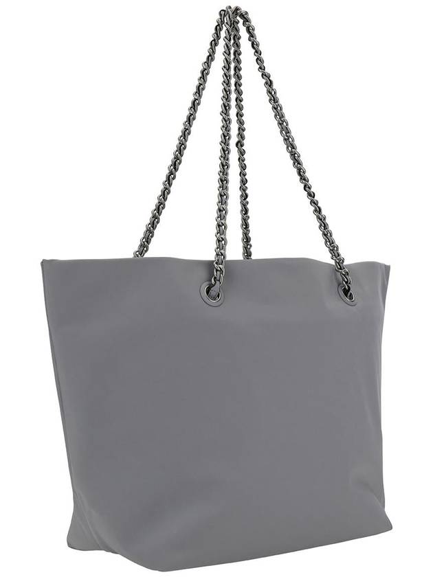 Ella Chain Tote Bag Grey - TORY BURCH - BALAAN 4