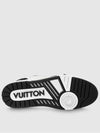 Trainer Velcro Low Top Sneakers Black White - LOUIS VUITTON - BALAAN.