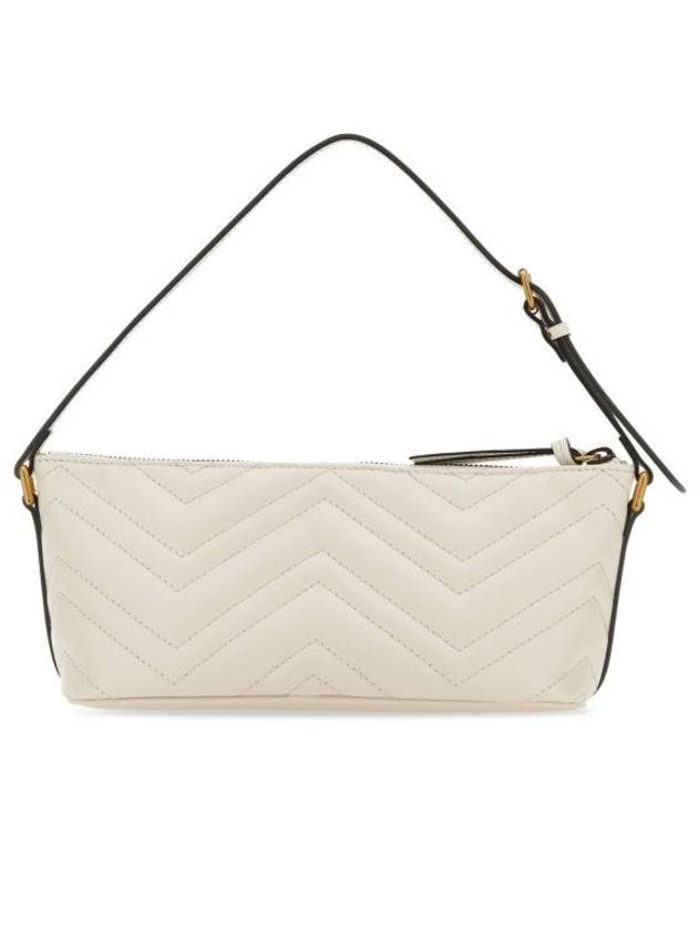 GG Marmont Shoulder Bag White - GUCCI - BALAAN 3