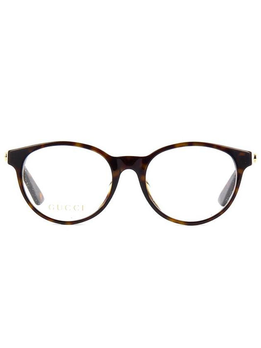 Eyewear Optical Frame Horn-Rimmed Eyeglasses Brown - GUCCI - BALAAN.
