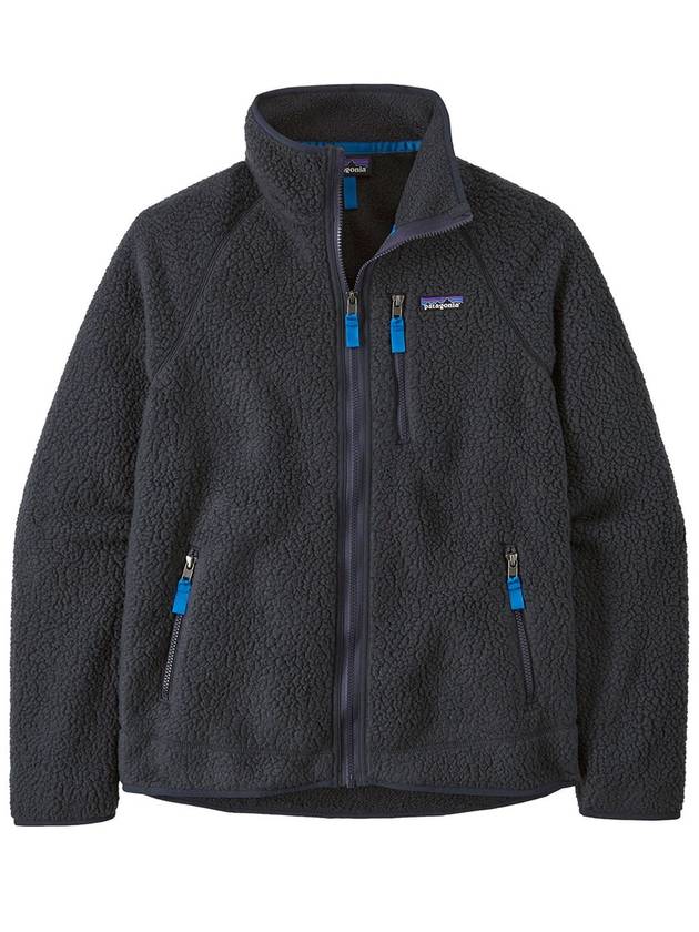 Retro Pile Fleece Zip-Up Jacket Navy - PATAGONIA - BALAAN 2