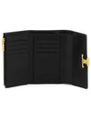 Timeless Trifold Half Wallet Black - TOD'S - BALAAN 3