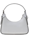 Women's Wilma Medium Leather Shoulder Bag White - MICHAEL KORS - BALAAN 4