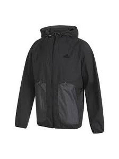 TH Lightweight Woven Track Jacket Black - ADIDAS - BALAAN 1