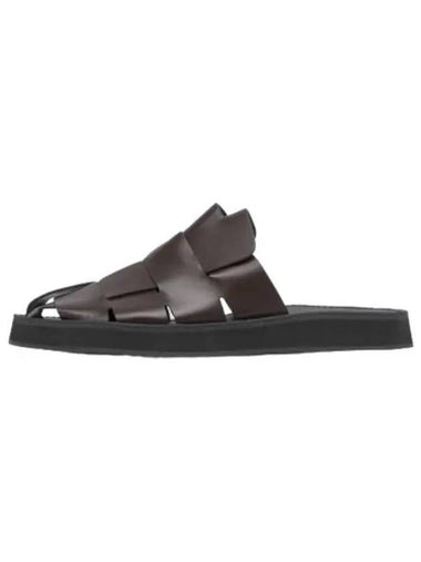 Dira Slide Dark Brown - HEREU - BALAAN 1