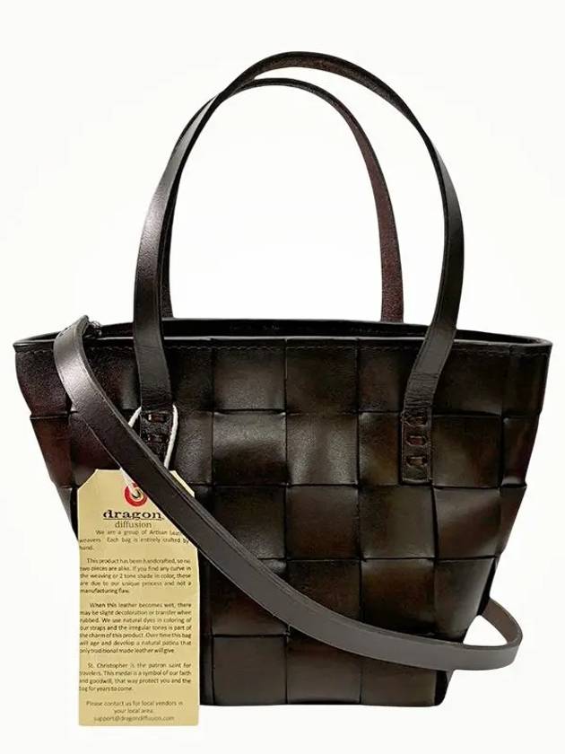 25 Season Dragon Bag Japan Mini Dark Brown 8105 - DRAGON DIFFUSION - BALAAN 1